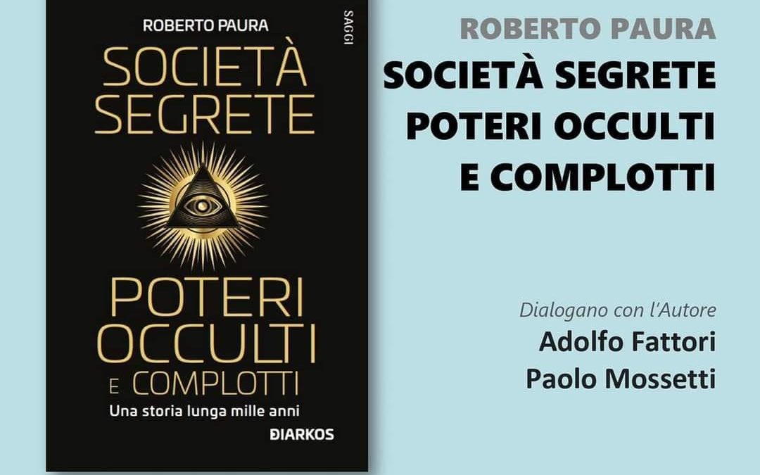 Presentazione di “Società segrete” alla Libreria Iocisto